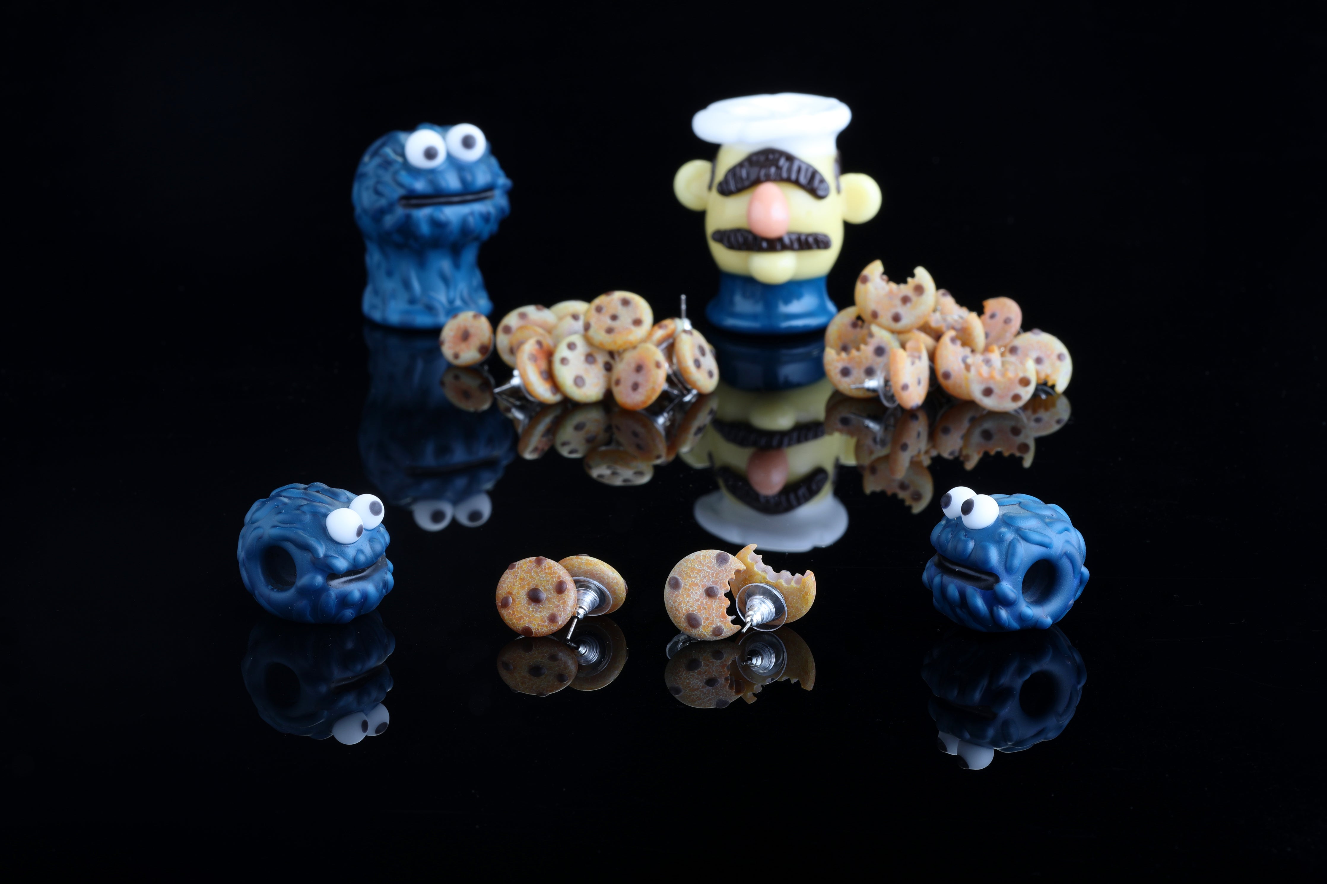 Cookie Monster Morrison Glass